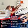 Deco Home Arcade Basketball Game with Dual Rim Backboard, Includes Electronic Tracking LED Scoreboard with 8 Game Modes for 1-4 Players, 5 Game Balls, Air Pump, Folding Assembly for Easy Storage view 3