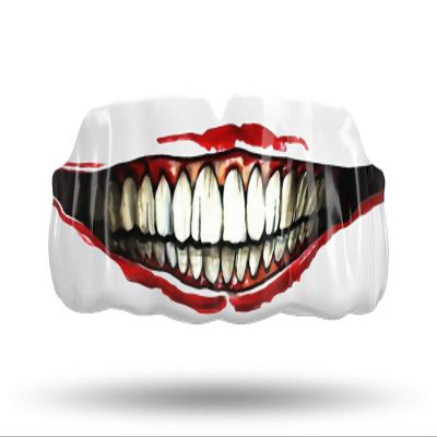 Impact All Sports Mouthguard Lacrosse, Football, Hockey, Basketball, Jiu-Jitsu, and More, Breathable Mouthguard for Youth Adults, Professional Custom-Fit, Joker Smile