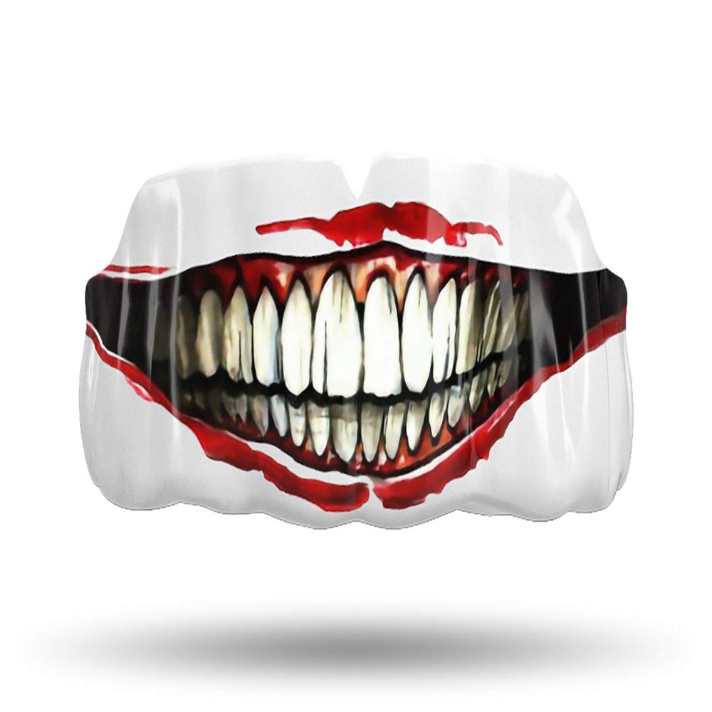 Impact All Sports Mouthguard Lacrosse, Football, Hockey, Basketball, Jiu-Jitsu, and More, Breathable Mouthguard for Youth Adults, Professional Custom-Fit, Joker Smile