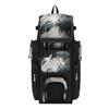 Boombah Superpack Bat Bag - Backpack Version (no wheels) - Holds 4 Bats - Glacier Black/White view 1
