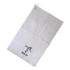 101 BEACH Women's Personalized Cotton Bowling Towel with Embroidered Name with Clip (Gray- Embroidered Name - Woman) view 1
