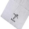 101 BEACH Women's Personalized Cotton Bowling Towel with Embroidered Name with Clip (Gray- Embroidered Name - Woman) view 2