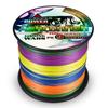 Ashconfish Braided Fishing Line- 9 Strands Super Strong PE Fishing Wire Heavy Tensile for Saltwater & Freshwater Fishing -Abrasion Resistant - Zero Stretch- 300M/328Yds 110LB Multi Color view 1