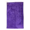 101 BEACH Cotton Golf Bag Towel with Clip (Purple) view 2