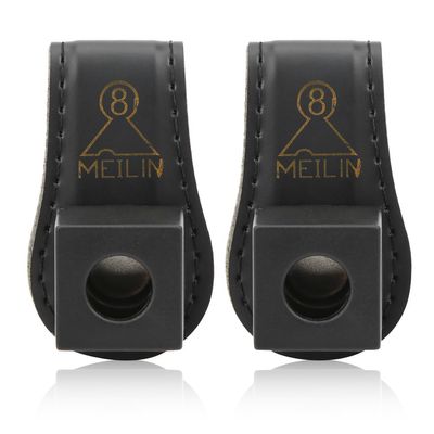 RiToEasysports 2Pcs Billiard Chalk Holder,Pocket Pool Chalk Holder Cue Magnetic Belt Clip Compact And Delicate Stitching Billiards Accessories