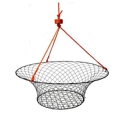 KUFA Vinyl Coated 30" Crab Trap Ring with 50' Rope (CT90)