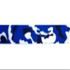 Country Brook Design - Royal Blue and White Camo Polyester Webbing (1 1/2 Inch, 20 Yards) view 3