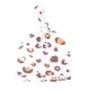 Copper Pearl Baby Beanie Hat Top Knot Stretchy Soft Millie view 1
