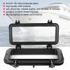 Aramox Boat Porthole, 4mm Opening Portlight Rectangular Porthole Temper Glass for Boat (Black) view 4