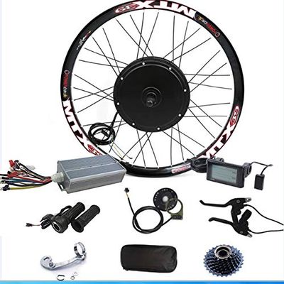 90km/h max Speed LCD Display,Sine Wave Controller,3000w Electric Bike Conversion kit 48V-72V 3000w E Bike Conversion Kit (Rear MTX39 700C)