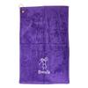 101 BEACH Personalized Women's Golf Bag Towel with Embroidered Name (Purple - Embroidered Name Woman)