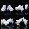 Double-Row Deform Wheel Automatic Walking Shoes Invisible Deformation Roller Skate 2 in 1 Removable Pulley Skates Skating Parkour (Low White Light, US 6.5) view 4