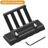 FENTUK Picatinny Offset Rail Mounts, 5 Slots 45 Degree Offset Picatinny Rail Mount Aluminum Low Profile Adapter for Flashlight Laser Sight Optics (5 Slot - 1 Pack) view 3