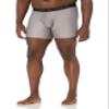 Under Armour mens Tech 6-inch Boxerjock 1-Pack, Concrete (066)/Black, 3X-Large view 1