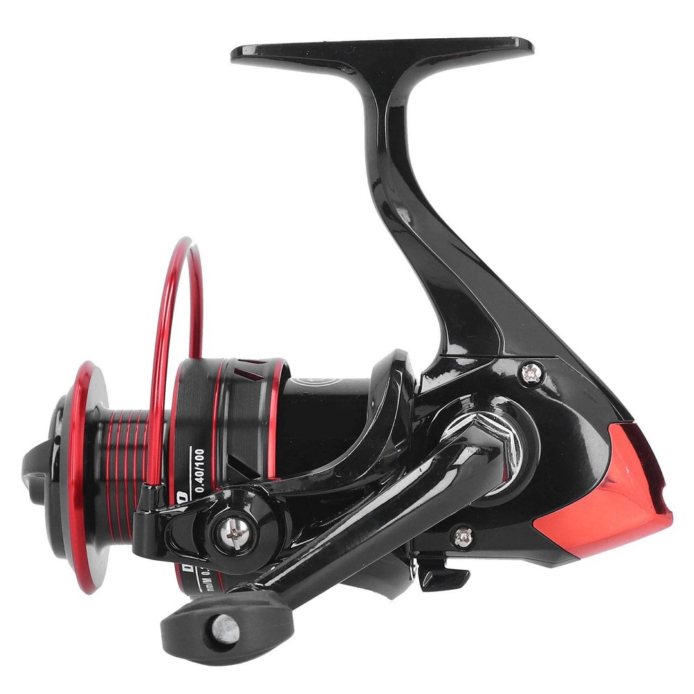Pinsofy Spinning Reel, HighSpeed Durable Ice Fishing Reel, Smooth for Lure Rod Rock Pole Sea Pole Ice Fishing Pole(DM5000)