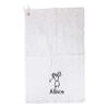 101 BEACH Personalized Women's Golf Bag Towel with Embroidered Name (White - Embroidered Name Woman)