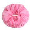 Hooshing 2PCS Pink Pom Poms Cheerleading with Baton Handle for Team Sports Spirit Dance Party Kids Adults view 1