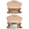 Dasein Women's Evening Bags Formal Party Clutches Wedding Purses Cocktail Prom Handbags (2-Camel) view 4