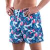 Third Wave Mens Swim Trunks - Slim Fit Swim Shorts for Men with 5 Inch Inseam for Beach and Swimming in Bathing Suit Sizes XS to XXL (Island Legend, Small) view 1