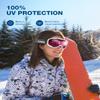 ZIONOR Lagopus Ski Snowboard Goggles UV Protection Anti fog Snow Goggles for Men Women Adult Youth view 4