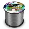 Ashconfish Braided Fishing Line- 9 Strands Super Strong PE Fishing Wire Heavy Tensile for Saltwater & Freshwater Fishing -Abrasion Resistant - Zero Stretch- 500M/547Yds 90LB Gray view 1