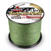 Ashconfish 9 Strands Braided Fishing Line 1000M/1094Yards 310LB PE Fishing Wire Paralell Knitting Ultra Strong Braid Fishing String Black and Yellow view 1