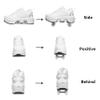 MLyzhe Deformation Roller Shoes Male and Female Skating Shoes Adult Children's Automatic Walking Shoes Invisible Pulley Shoes Skates with Double-Row Deform Wheel view 4