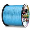 Ashconfish Braided Fishing Line- 9 Strands Super Strong PE Fishing Wire Heavy Tensile for Saltwater & Freshwater Fishing -Abrasion Resistant - Zero Stretch- 300M/328Yds 160LB Blue view 3