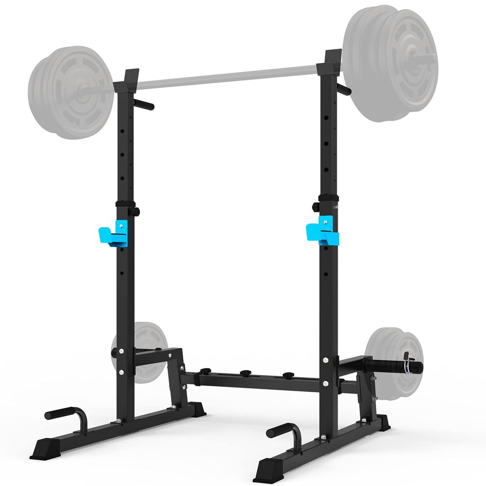 JX FITNESS Squat Rack, Barbell Rack, Bench Press Rack Push Up Multi-Function Weight Lifting Gym/Home Gym