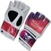 Women's MMA Gloves Boxing Gloves Synthetic Leather Fingerless Punching Bag Gloves for Kickboxing, Sparring, Muay Thai and Heavy Bag (X-Large, But Did You Die) view 3
