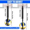 TOBWOLF Volleyball Spike Trainer, Volleyball Spike Training System for Basketball Hoop, Volleyball Equipment Training Aid Improves Serving, Jumping, Arm Swing Mechanics and Spiking Power view 2