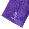 101 BEACH Personalized Cotton Bowling Towel with Embroidered Name with Clip (Purple - Embroidered Name) view 2