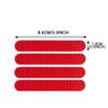 TOMALL Self-Adhesive Night Reflective Stickers Waterproof Warning Strip Compatible with Ninebot Max G30 Electric Scooter Decoration Accessories view 2