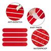 TOMALL Self-Adhesive Night Reflective Stickers Waterproof Warning Strip Compatible with Ninebot Max G30 Electric Scooter Decoration Accessories view 3