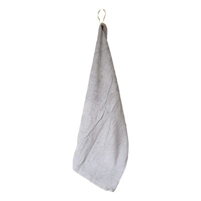 101 BEACH Cotton Golf Bag Towel with Clip (Gray)
