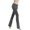Cotton Spandex Low Rise Bootcut Flare Yoga Pants Legging(Regular Size/Plus Size) S-5XL (32"/34"/36" Inseam) Charcoal view 2