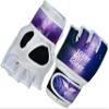 Women's MMA Gloves Boxing Gloves Synthetic Leather Fingerless Punching Bag Gloves for Kickboxing, Sparring, Muay Thai and Heavy Bag (Small, Sorry, Not Sorry) view 3