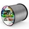 Ashconfish 9 Strands Braided Round Fishing Line 1500M/1640Yards 60LB PE Fishing Wire Paralell Knitting Ultra Strong Braid Fishing String Gray view 2