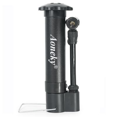 Aoneky Mini Hand Pump for Sports Balls, 5.75 Inch Portable Air Pump with Ball-Safe Needle, 11 PSI Manual Pump for Basketball Soccer Volleyball