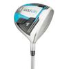 Golf Girl FWS3 Ladies Petite Golf Clubs Set with Cart Bag, All Graphite, Left Hand, Teal view 2