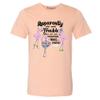 Apparently We're Trouble When We are Together Who Knew Flamingo Graphic Women V Neck T-Shirt view 1