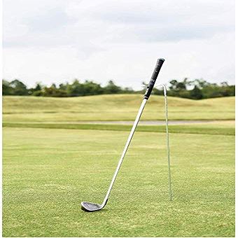Mobile Pro Shop V-Shaped Golf Club Stand Keeps Your Clubs Clean, Dry & Visible, V-Stick Club Stand Made of Highly Durable Stainless Steel - Easy to Carry Golf Club Holder
