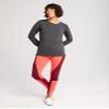 Burton Women's Essential Tech Long Sleeve Crew, True Black Heather, Small view 2