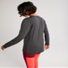 Burton Women's Essential Tech Long Sleeve Crew, True Black Heather, Small view 4