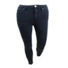 Tinseltown Womens Juniors High Waist Stertch Skinny Jeans Blue 1 view 1