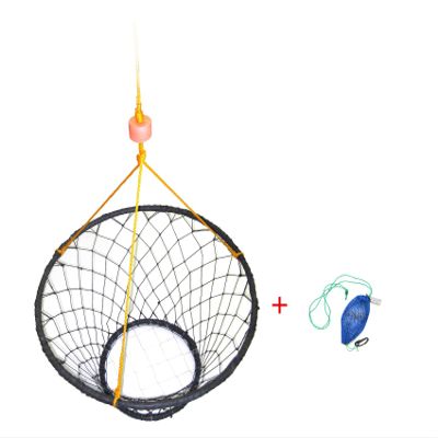 KUFA Rubber Wrapped 30-Inch Crab Ring with 50-feet Rope and Accessories (CT88N+BAG4)