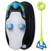 ZUP You Got This 260 Board and Handle Combo with EVA Foam Padding, All-in-One Kneeboard, Wakeboard, Wakeskate, and Wakesurf Board for Kids, Teens, and Adults, Black, 51.7" x 23.8" x 4.6" view 1