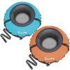 Bradley Snow Tubes with 50" Heavy Duty Cover | 2 Pack Inflatable Sledding Tubes 1 Orange 1 Blue view 1