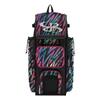 Boombah Superpack Bat Bag - Backpack Version (no wheels) - Holds 4 Bats - Rainbow Scratch Multicolor view 1