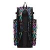 Boombah Superpack Bat Bag - Backpack Version (no wheels) - Holds 4 Bats - Rainbow Scratch Multicolor view 3
